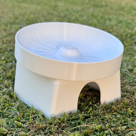 Mouse Saucer Wheel with House - 2-in-1 Exercise & Hideout