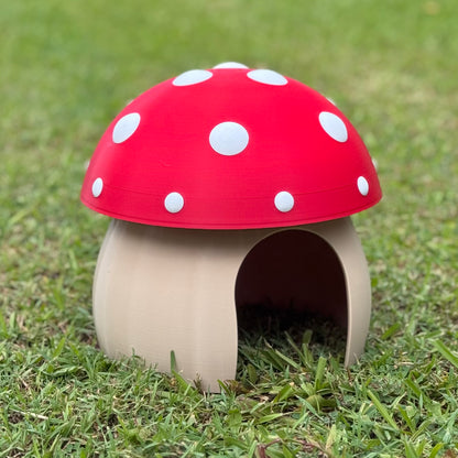 Mushroom House - Mouse Size Whimsical Hideout